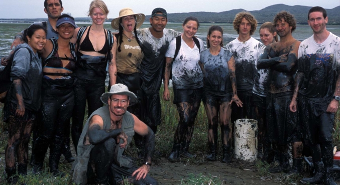muddy group shot ucsb parasitology